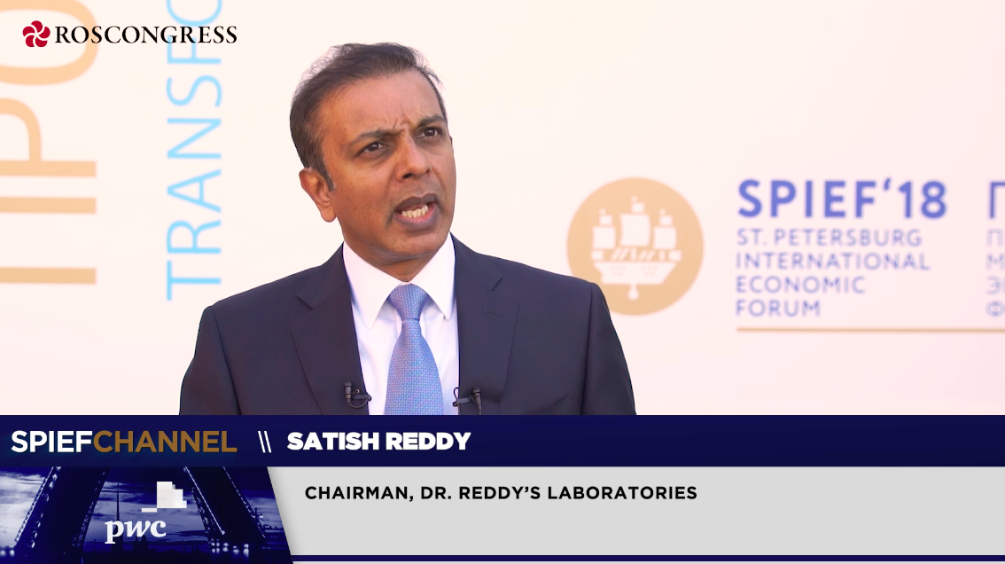 Satish Reddy Kallam, Chairman, Dr. Reddy's Laboratories