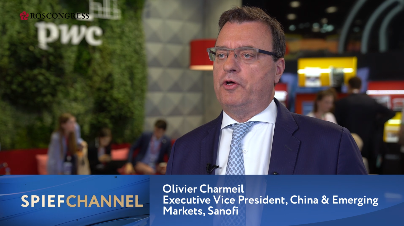 Olivier Charmeil, Executive Vice President, China and Emerging Markets , Sanofi