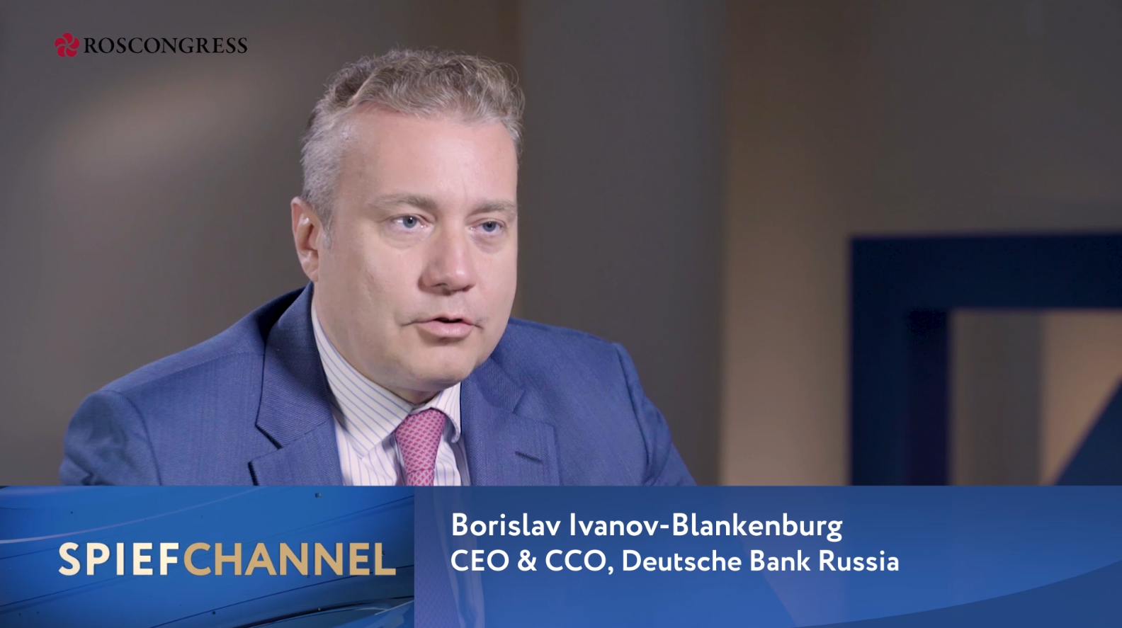 Borislav Ivanov-Blankenburg, CEO & CCO, Deutsche Bank in Russia
