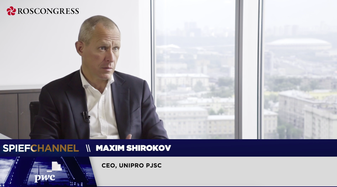 Maxim Shirokov, CEO, Unipro PJSC