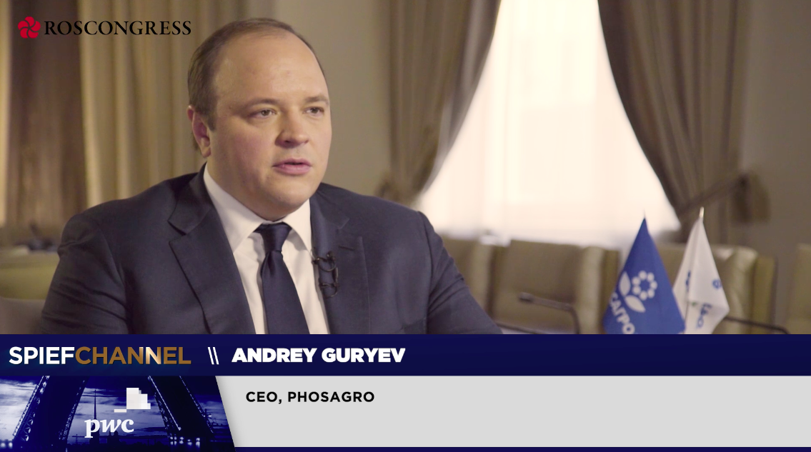 Andrey Guryev, CEO, PhosAgro