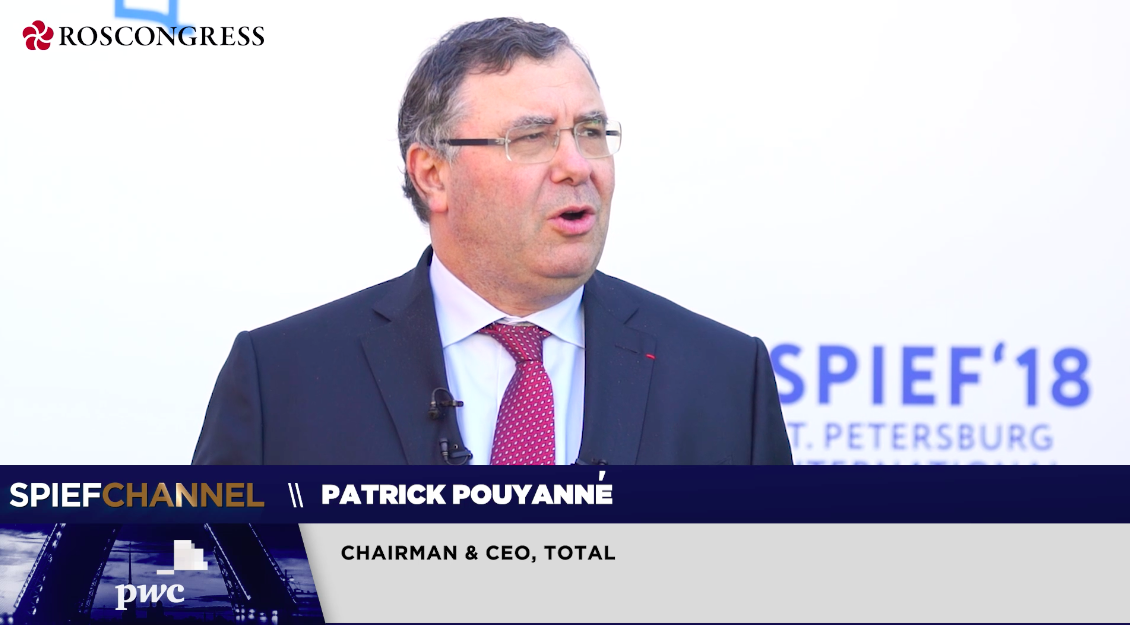 Patrick Pouyanné, Chairman and CEO, Total